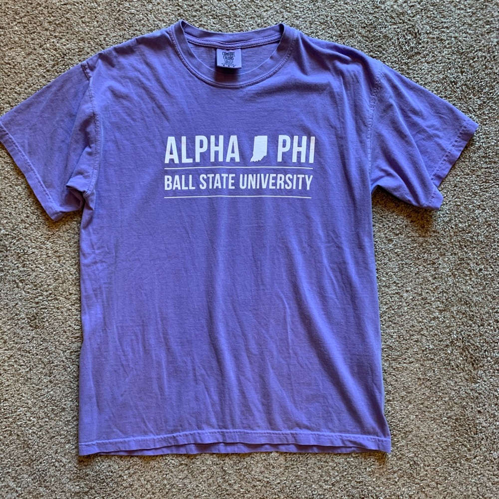 Alpha Phi Comfort Colors Tee